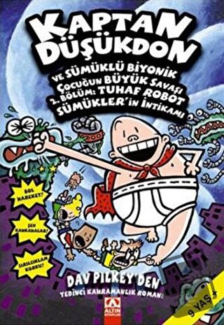 Kaptan Düşükdon 7. Kitap - Dav Pilkey - Altın Kitaplar - Fiyatı - Yoru