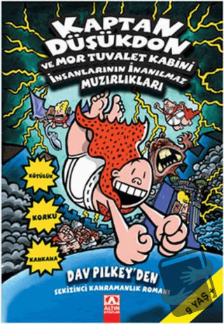 Kaptan Düşükdon 8. Kitap - Dav Pilkey - Altın Kitaplar - Fiyatı - Yoru