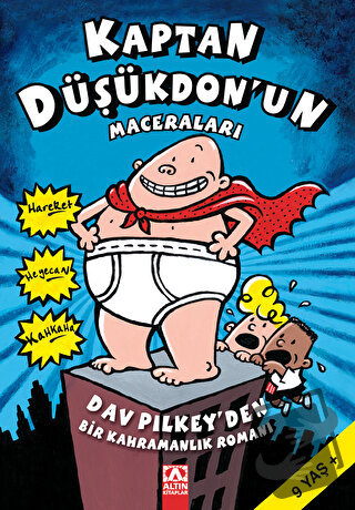 Kaptan Düşükdon’un Maceraları - Dav Pilkey - Altın Kitaplar - Fiyatı -