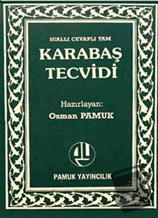 Karabaş Tecvidi (Tecvid-001) - Abdullah İbni Eyyub - Pamuk Yayıncılık 