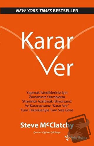 Karar Ver - Steve McClatchy - Sola Unitas - Fiyatı - Yorumları - Satın