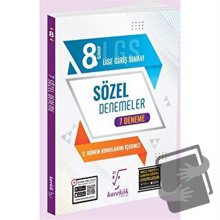 Karekök Yayınları 8. Sınıf LGS 7'li Sözel Deneme - Kolektif - Karekök 