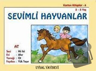 Karton Kitaplar 6 Sevimli Hayvanlar - Mürşide Uysal - Uysal Yayınevi -