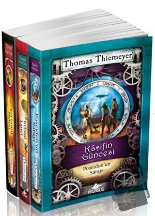 Kaşifin Güncesi Serisi Takım Set (3 Kitap) - Thomas Thiemeyer - Pegasu