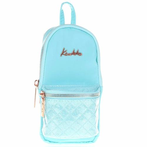 Kaukko Kalem Çantası Brıght Junıor Bag Kapitone-Turkuaz K2462 - - Kauk