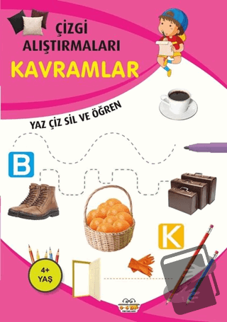 Kavramlar - Çizgi Alıştırmaları - Emine Ulusoy - 0-6 Yaş Yayınları - F