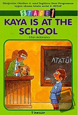 Kaya Is At The School Stage 1 - Ertan Ardanancı - İnkılap Kitabevi - F