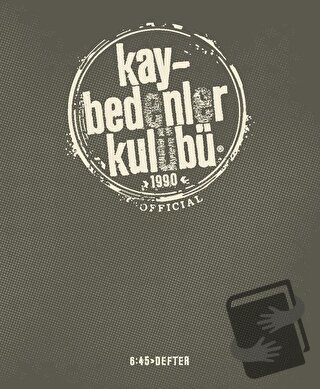 Kaybedenler Kulübü Kare Defter - Erol Egemen - Altıkırkbeş Yayınları -