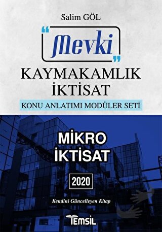 Kaymakamlık İktisat Konu Anlatımı Modüler Seti - Salim Göl - Temsil Ki