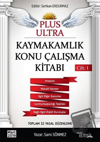 Kaymakamlık Konu Çalışma Kitabı Cilt 1 - Plus Ultra - Sami Sönmez - Te