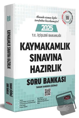 Kaymakamlık Sınavına Hazırlık Tamamı Karekod Çözümlü Soru Bankası - Ko