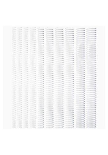 Kayreb Spiral Plastik Helezon 100 Lü 22 Mm Şeffaf - 100'lü Paket - - K