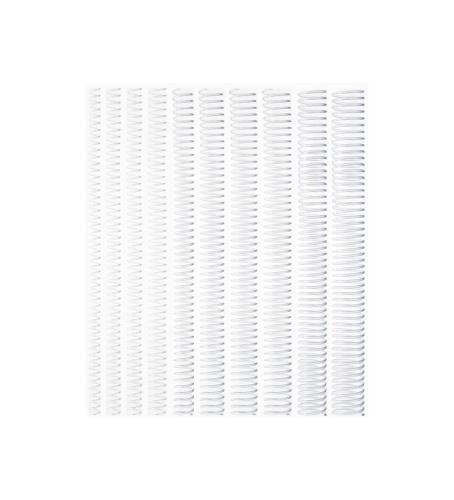 Kayreb Spiral Plastik Helezon 100 Lü 31 Mm Şeffaf - 100'lü Paket - - K