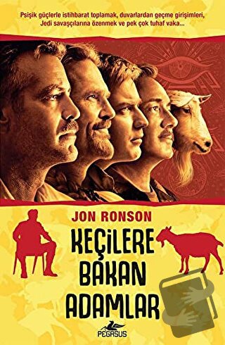 Keçilere Bakan Adamlar - Jon Ronson - Pegasus Yayınları - Fiyatı - Yor