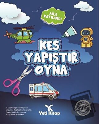 Kes Yapıştır Oyna 2 - Feyyaz Ulaş - Yeti Kitap - Fiyatı - Yorumları - 