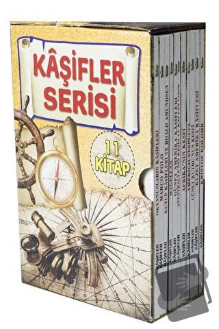 Keşifler Serisi Seti - 12 Kitap Takım - Muzaffer Taşyürek - Teleskop P