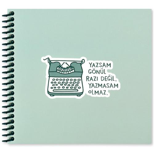 Keskin Color Sticker Defter Hisli Şeyler 16X15 50 Yp. Çizgili Stickerl