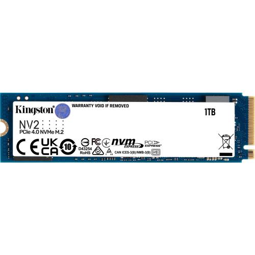 Kingston 1Tb Nv2 3500Mb-2100Mbs Nvme Pcie M2 Ssd Snv2S-1000G Disk - - 