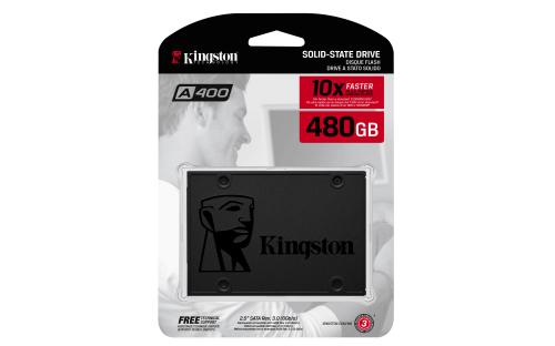 Kingston 480Gb Ssdnow A400 2.5" Sata3 Ssd 500-450 (Sa400S37-480) Hardd