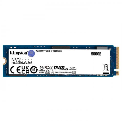 Kingston 500Gb Nv2 Snv2S-500G 3500-2100Mb-S Pcıe Nvme M.2 Ssd Disk - -