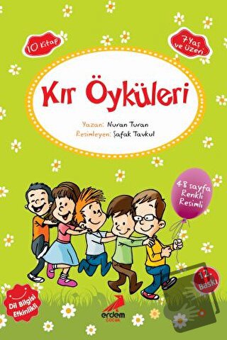 Kır Öyküleri (10 Kitap Takım) - Nuran Turan - Erdem Çocuk - Fiyatı - Y