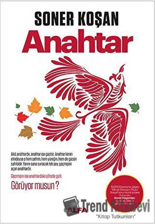 Kırmızı Anahtar - Soner Koşan - Alfa Yayınları - Fiyatı - Yorumları - 