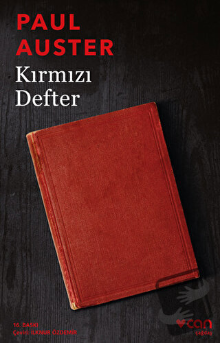 Kırmızı Defter - Paul Auster - Can Yayınları - Fiyatı - Yorumları - Sa