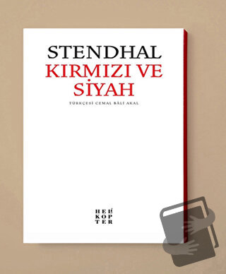 Kırmızı ve Siyah - Marie-Henri Beyle Stendhal - Helikopter Yayınları -