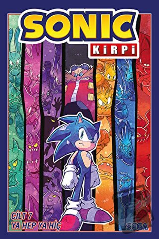 Kirpi Sonic Cilt 7- Ya Hep Ya Hiç - Ian Flynn - Presstij Kitap - Fiyat