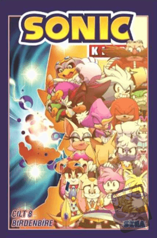 Kirpi Sonic Cit 8 – Birdenbire - Ian Flynn - Presstij Kitap - Fiyatı -