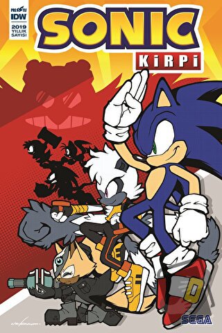 Kirpi Sonic Yıllık 2019 - Ian Flynn - Presstij Kitap - Fiyatı - Yoruml