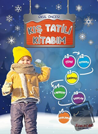 Kış Tatili Kitabım - Tuba Bozcan - Yumurcak Yayınları - Fiyatı - Yorum