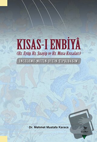 Kısas-ı Enbiya - Mehmet Mustafa Karaca - Grafiker Yayınları - Fiyatı -