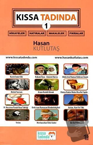 Kıssa Tadında 1 - Hasan Kutlutaş - Kıssa Tadında Yayınları - Fiyatı - 