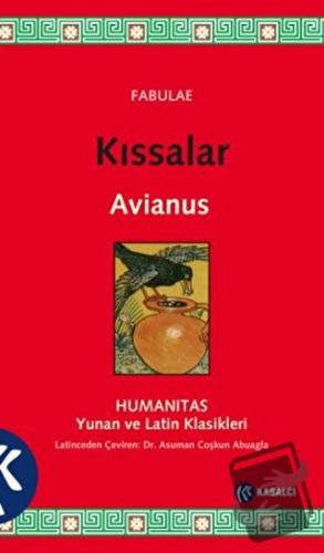 Kıssalar - Avianus - Kabalcı Yayınevi - Fiyatı - Yorumları - Satın Al