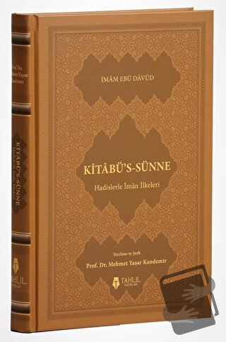 Kitabü's - Sünne (Ciltli) - İmam Ebu Davud - Tahlil Yayınları - Fiyatı