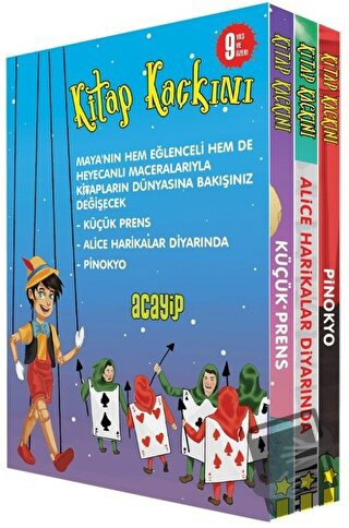 Kitap Kaçkını Kutulu Set - Mehtap Soyuduru Çiçek - Acayip Kitaplar - F