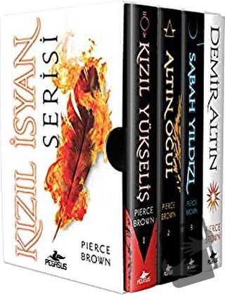 Kızıl İsyan Serisi Ciltli Kutulu Özel Set - Pierce Brown - Pegasus Yay