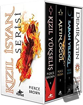 Kızıl İsyan Serisi Kutulu Özel Set - Pierce Brown - Pegasus Yayınları 