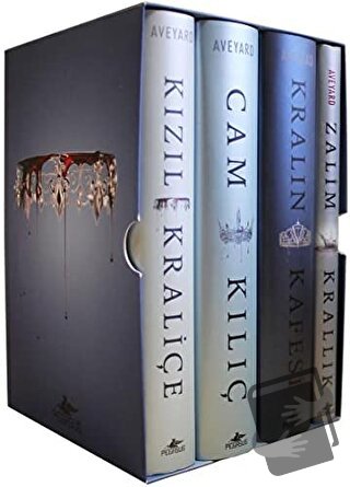 Kızıl Kraliçe Serisi - Kutulu Özel Set (4 Kitap) (Ciltli) - Victoria A