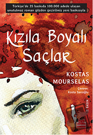 Kızıla Boyalı Saçlar - Kostas Mourselas - Kırmızı Kedi Yayınevi - Fiya