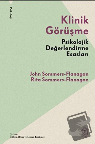 Klinik Görüşme - John Sommers Flanagan - Minotor Kitap - Fiyatı - Yoru