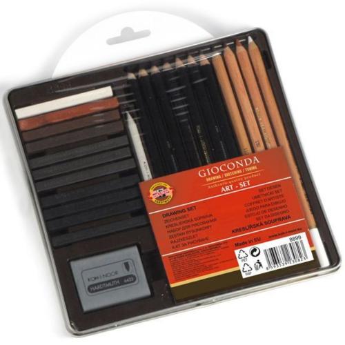 Koh-I Noor Set For Sketching 24 Pcs 8899 - - Koh-I Noor - Fiyatı - Yor