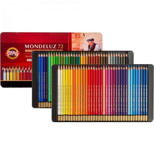 Koh-I Noor Set Of Aquarell Coloured Pencils 3727 72 - - Koh-I Noor - F