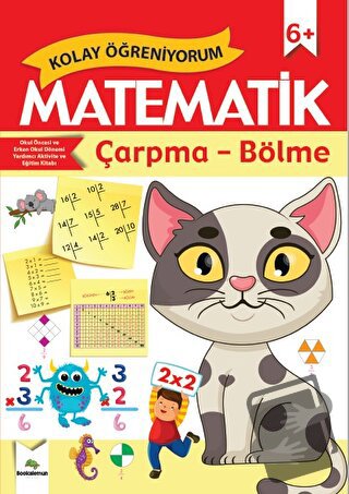 Kolay Öğreniyorum Çarpma - Bölme - Can Demir - Bookalemun Yayınevi - F