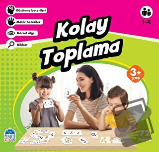 Kolay Toplama - Eğitici Yapboz - Kolektif - Martı Çocuk Yayınları - Fi