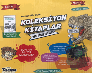 Koleksiyon Kitaplar - 10 Kitap - Fatih Okta - Teleskop Popüler Bilim -