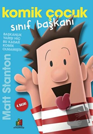 Komik Çocuk: Sınıf Başkanı - Matt Stanton - Orman Kitap - Fiyatı - Yor