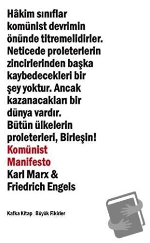 Komünist Manifesto - Friedrich Engels - Kafka Kitap - Fiyatı - Yorumla