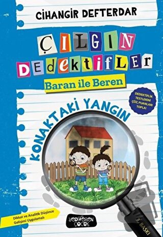 Konaktaki Yangın - Çılgın Dedektifler Baran ile Beren (Ciltli) - Cihan